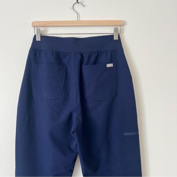 FIGS Zamora Jogger Scrub Pants Navy Blue Size Small - Picture 5 of 6